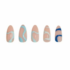 Buy 🤩 glamnetic Wavy Blues 👍 -Cheapglamnetic Store wavy blues nails webopt